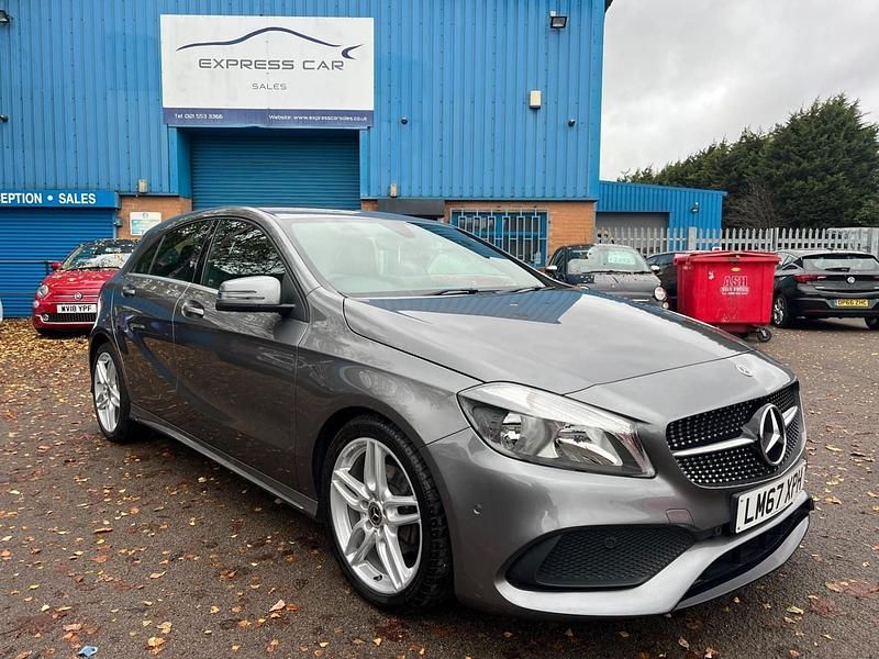 Grey Used 2017 Mercedes A200 AMG line Hatchback | £11,475 (Fair price) - Image 1/4