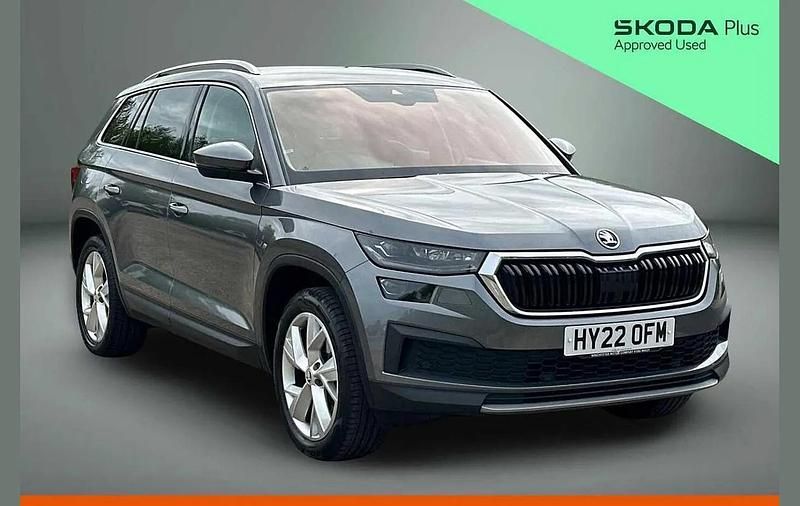Used Skoda Kodiaq SE L 150 HP (110 kW) 2022 Graphite grey metallic SUV