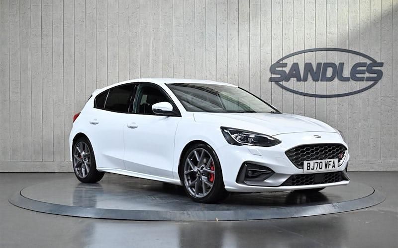 Used Ford Focus ST 190 HP (139 kW) 2020 White Hatchback