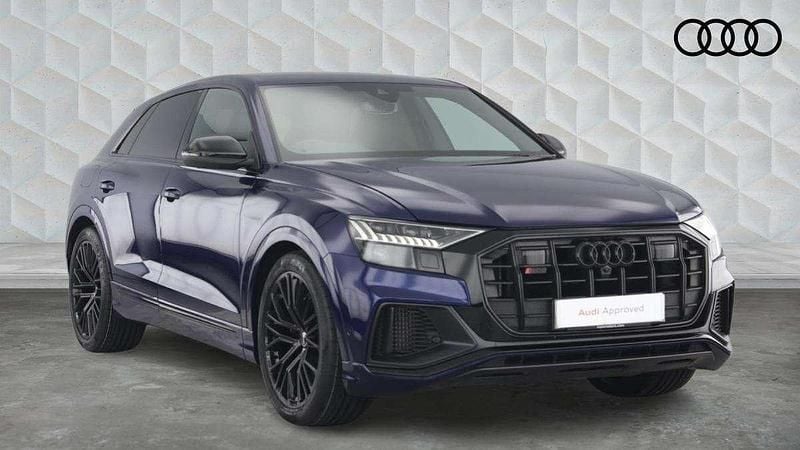 Blue Used 2024 Audi SQ8 Black Edition SUV | £65,150 (Good price) - Image 1/4