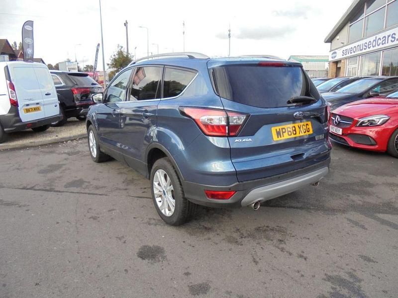 Used Ford Kuga Titanium 150 HP (110 kW) 2018 Blue SUV