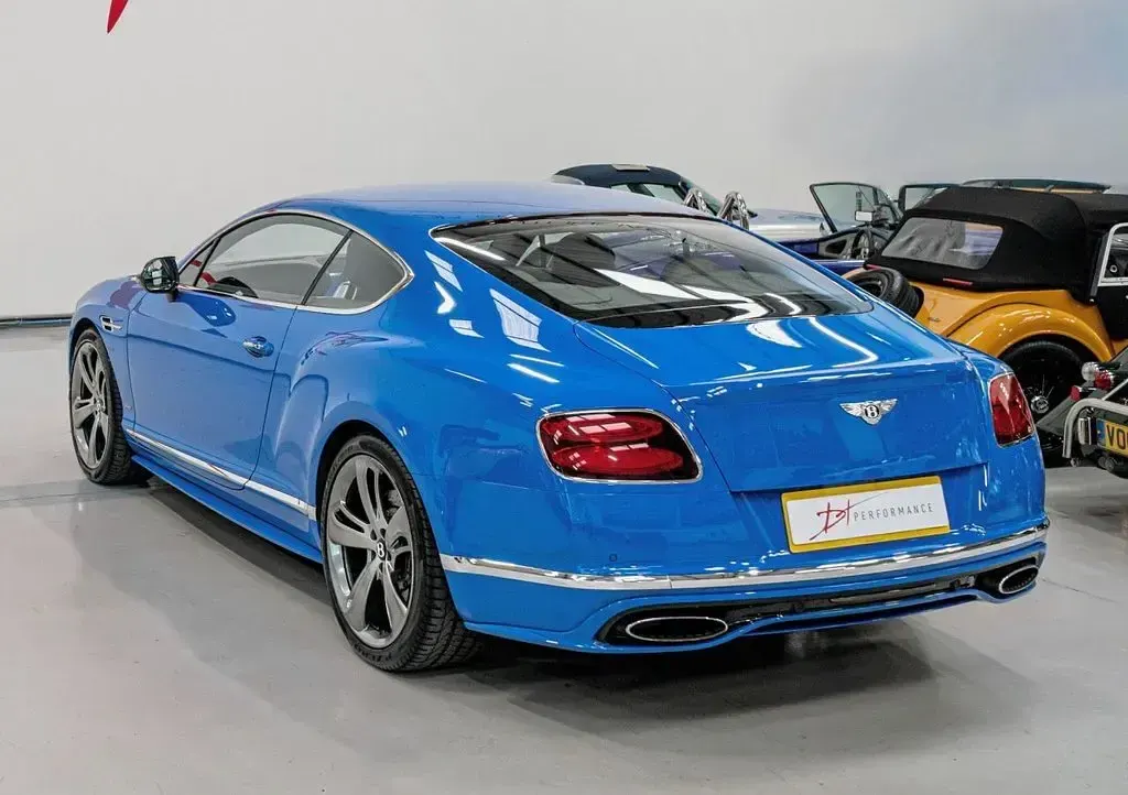 Used Bentley Continental 635 HP (467 kW) 2015 Blue Coupe