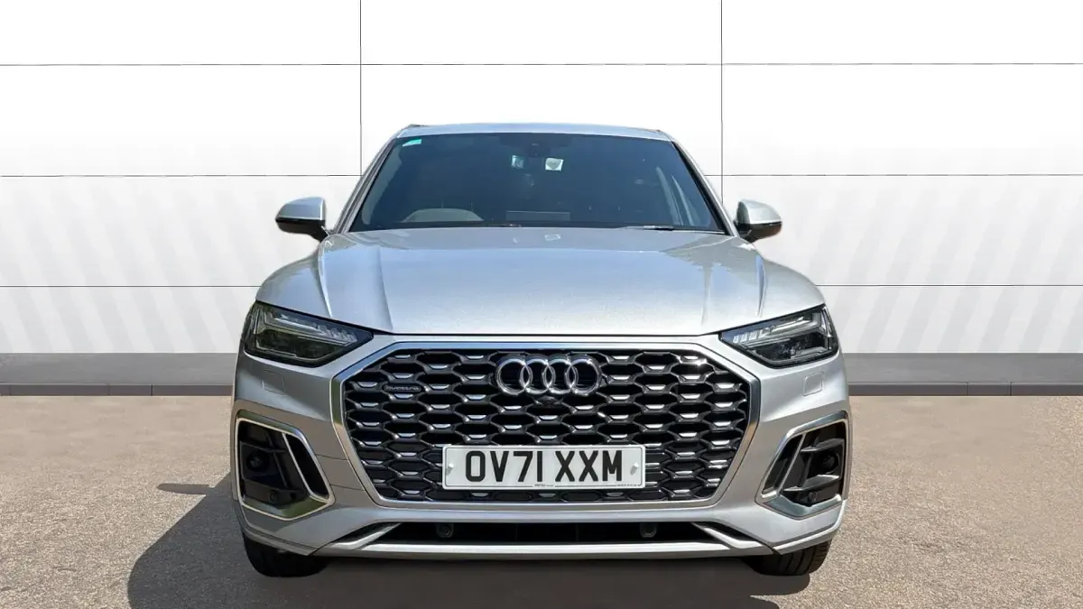 Used Audi Q5 S-Line 204 HP (150 kW) 2021 Silver SUV