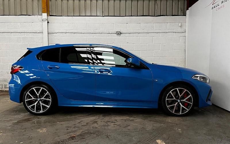 Used BMW 128 Shadowline 265 HP (194 kW) 2024 Blue Hatchback