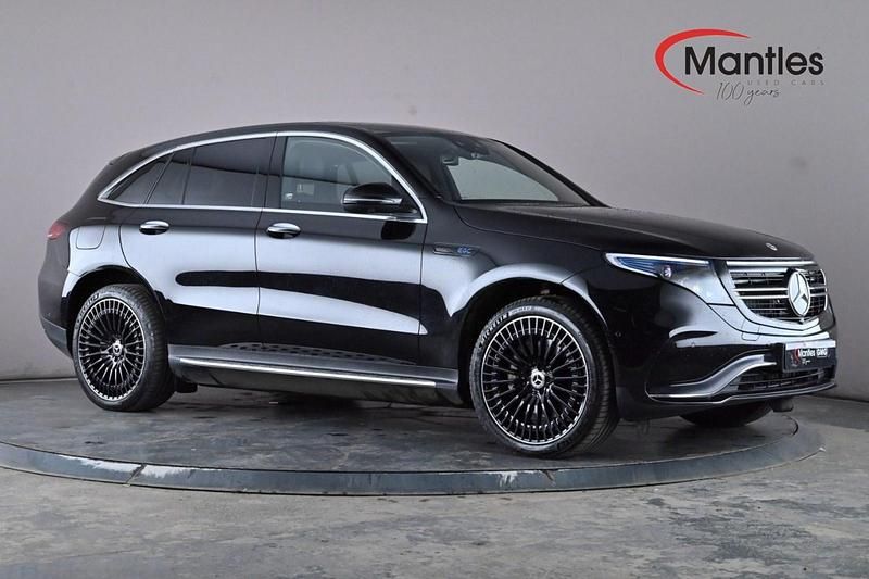 Used Mercedes EQC400 AMG Line Premium Plus 300 kW (408 HP) 2022 Black SUV