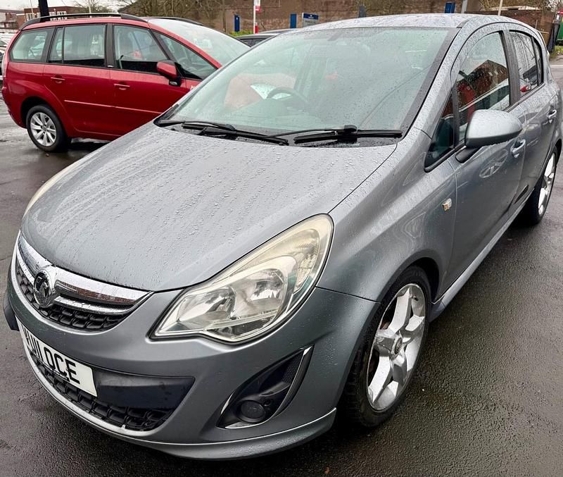 Used Vauxhall Corsa SRi 2011 Silver Hatchback