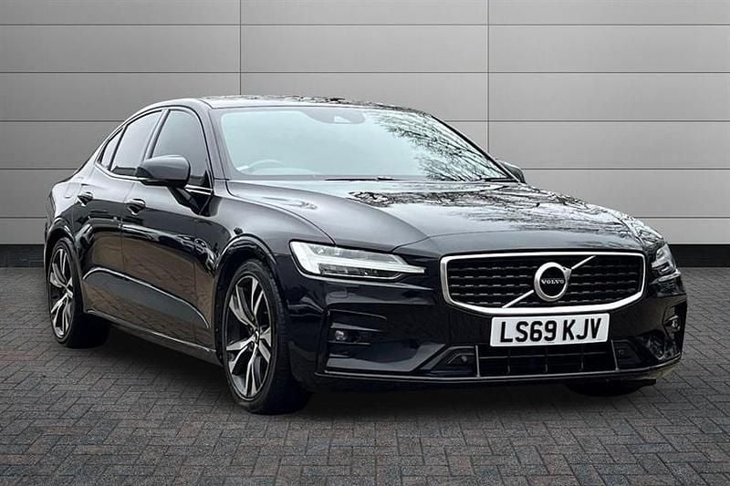 Black Used 2019 Volvo S60 R-Design Sedan | £18,490 (Fair price) - Image 1/2