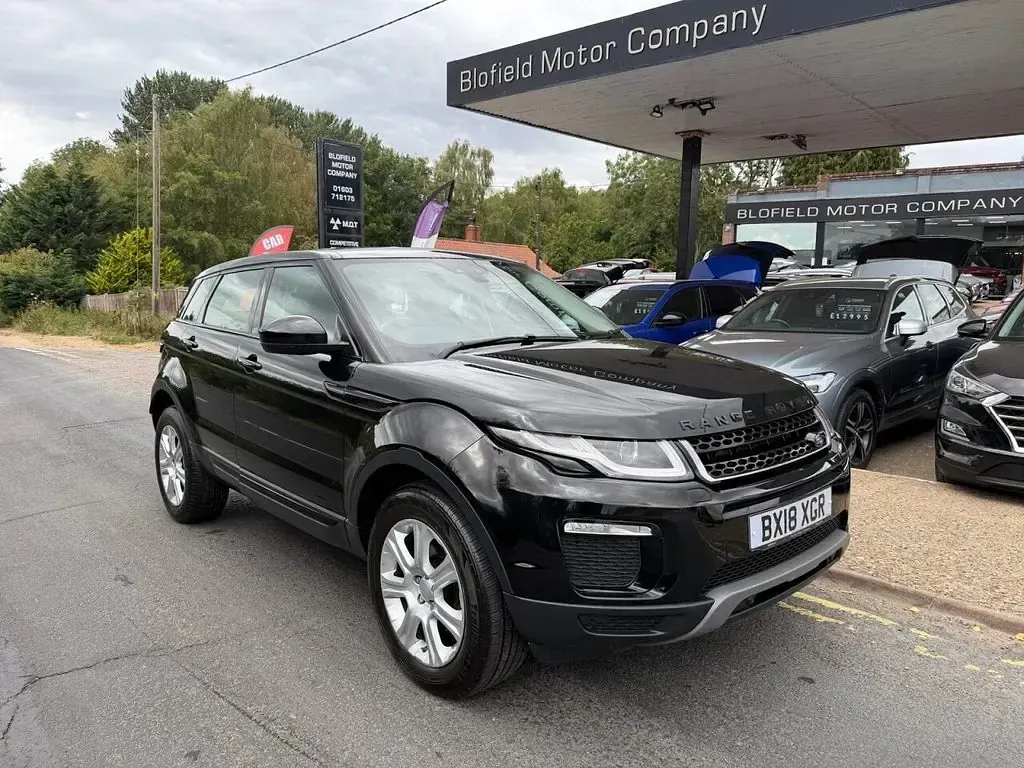 Used Land Rover Range Rover evoque SE 180 HP (132 kW) 2018 Black SUV