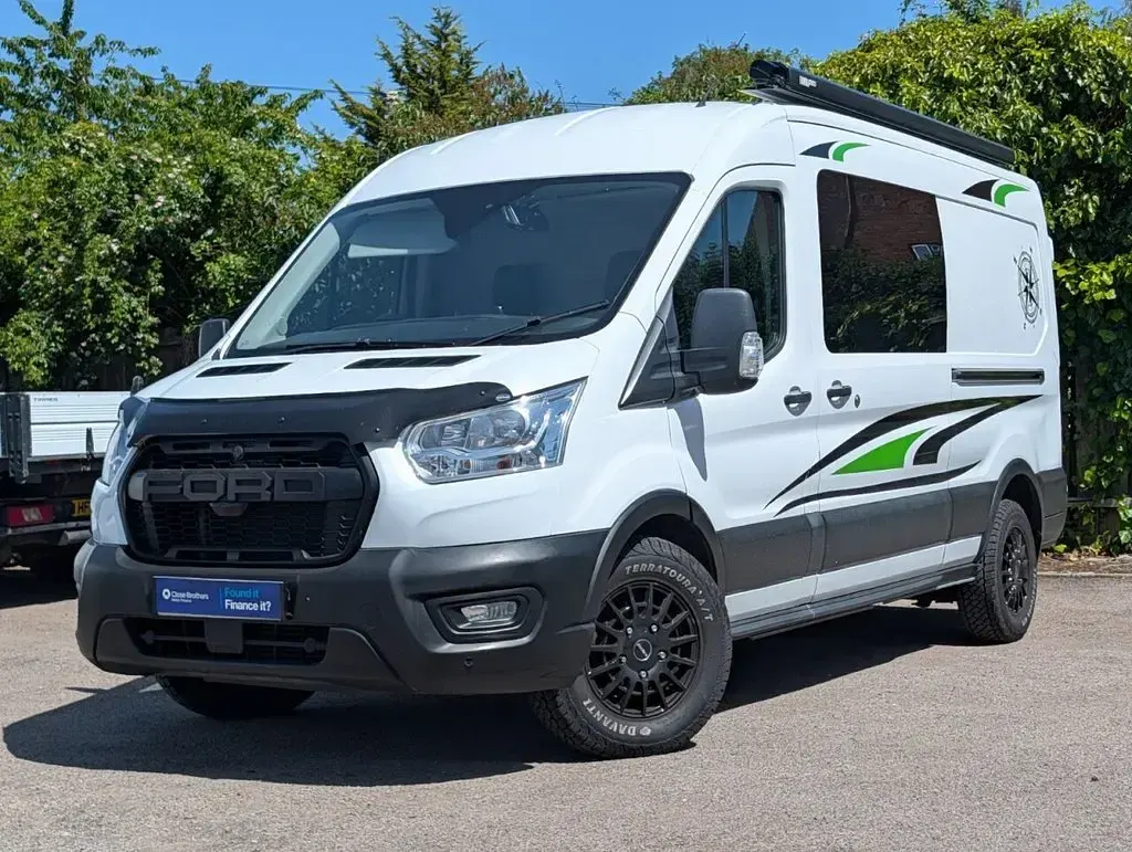 Used Ford Transit Trend 130 HP (95 kW) 2019 White Van