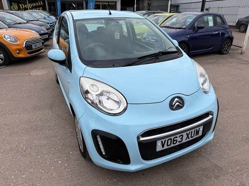 Used Citroën C1 VTR Sport 68 HP (50 kW) 2013 Blue Hatchback