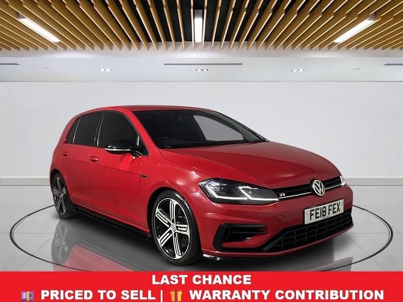 Used VW Golf VII R 310 HP (228 kW) 2018 Red Hatchback