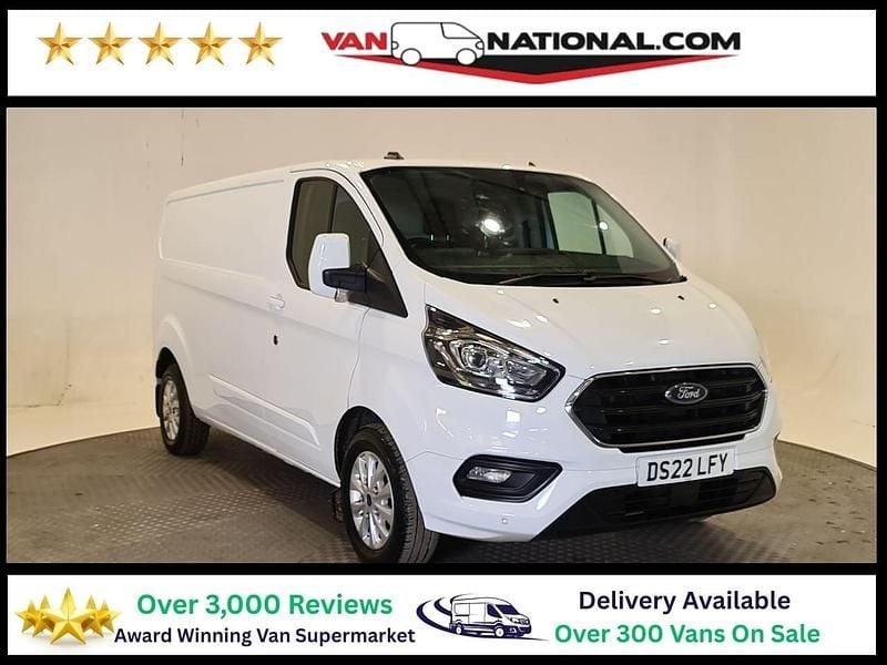Used Ford Transit Custom Limited 130 HP (95 kW) 2022 White Van
