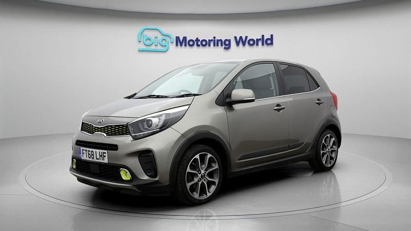 Used Kia Picanto X-Line 83 HP (61 kW) 2018 Silver Hatchback