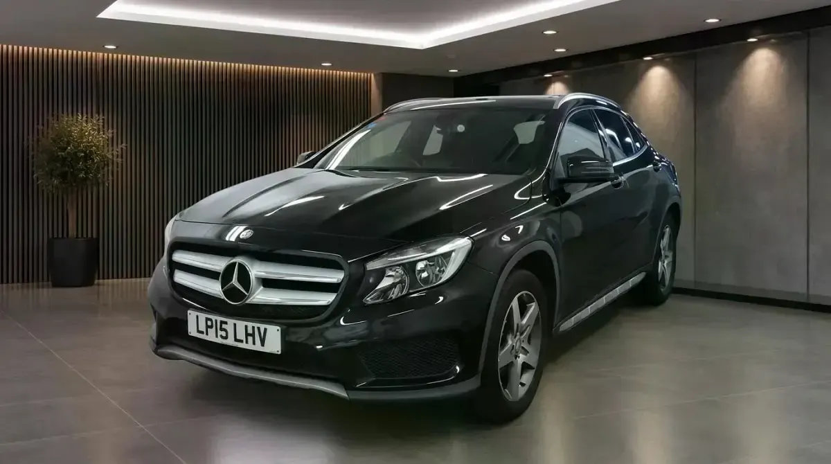 Used Mercedes GLA200 AMG line 136 HP (100 kW) 2015 Black SUV