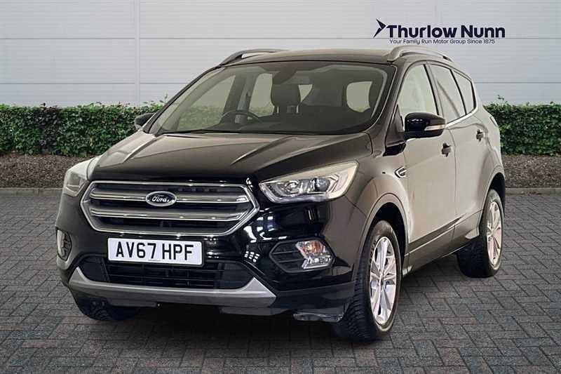 Used Ford Kuga Titanium 150 HP (110 kW) 2017 Black SUV