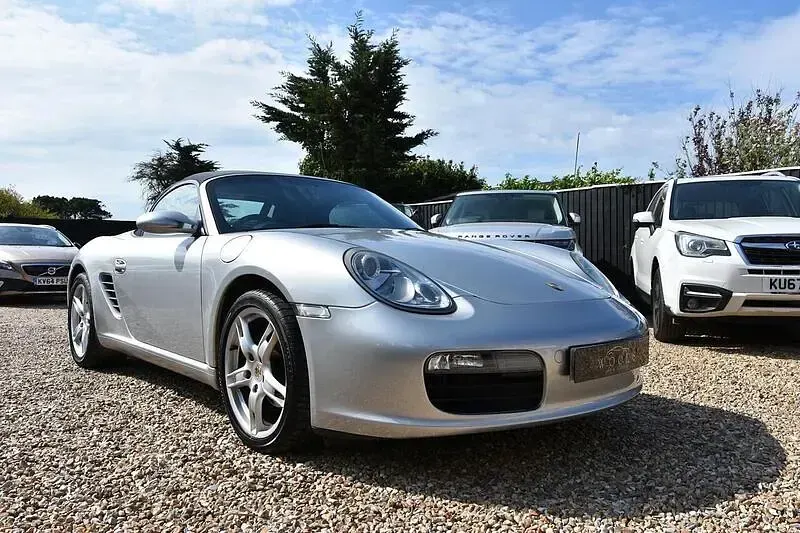 Used Porsche Boxster 245 HP (180 kW) 2008 Silver Cabriolet