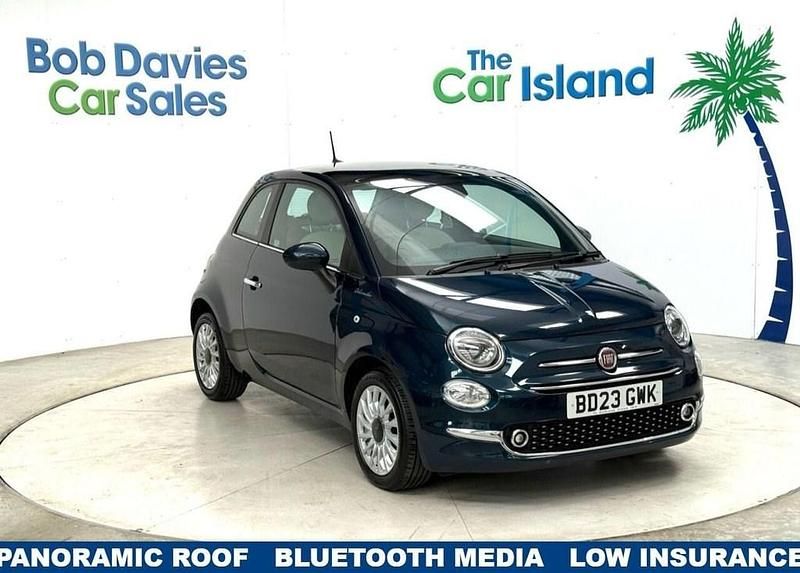 Blue Used 2023 Fiat 500 Dolcevita Hatchback | £9,750 (Fair price) - Image 1/4