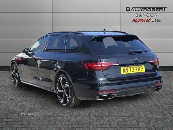Used Audi A4 Black Edition 150 HP (110 kW) 2023 Black Estate