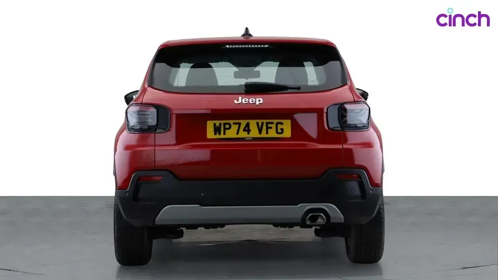 Used Jeep Avenger Altitude 100 HP (73 kW) 2024 Red SUV