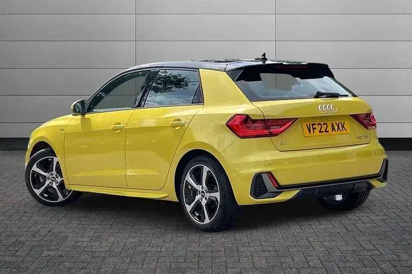 Used Audi A1 Sportback S-Line 108 HP (79 kW) 2022 Mythos black Hatchback