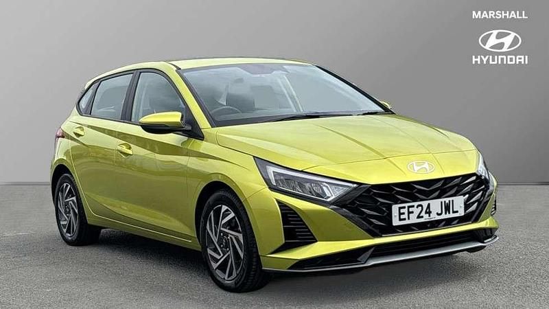 Yellow Used 2024 Hyundai i20 Advanced Hatchback | £15,393 (Fair price) - Image 1/4