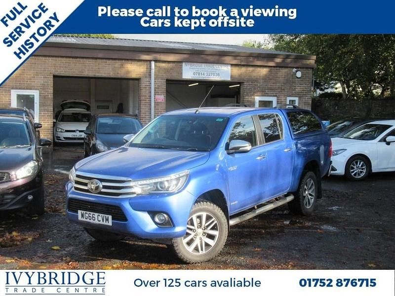 Blue Used 2016 Toyota HiLux Pickup | £12,995 (Fair price) - Image 1/2