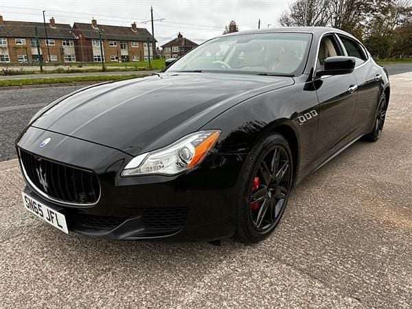 Black Used 2015 Maserati Quattroporte Sedan | £19,995 - Image 1/4