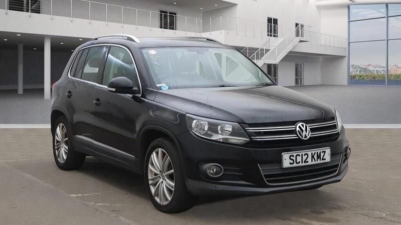 Black Used 2012 VW Tiguan Sportline SUV | £4,995 (Fair price) - Image 1/4