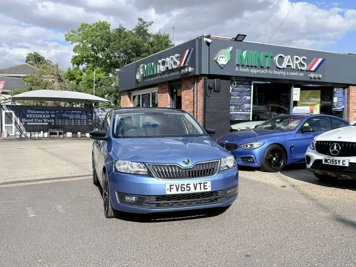 Used Skoda Rapid Sport 2016 Blue Hatchback
