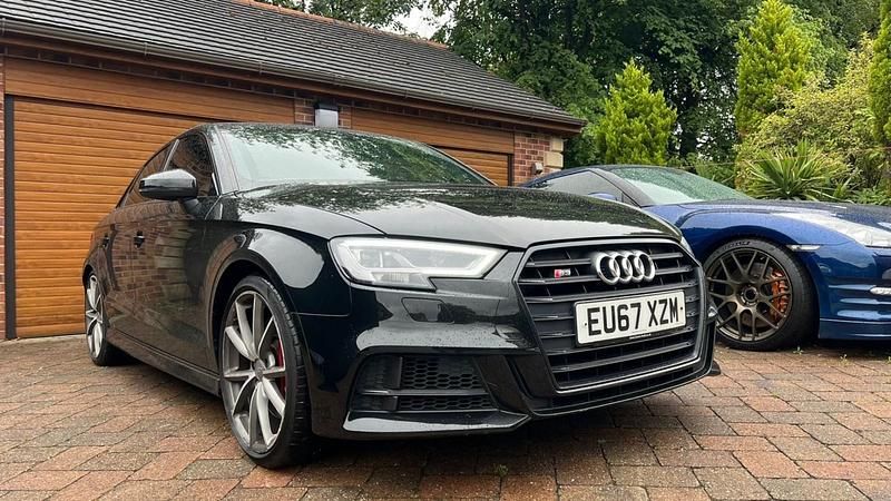 Black Used 2017 Audi A3 Black Edition Sedan | £14,495 (Good price) - Image 1/4