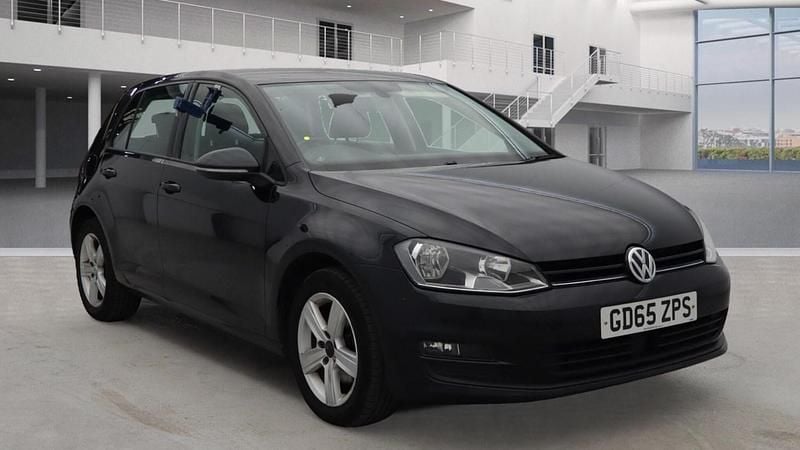 Black Used 2015 VW Golf VII Match Hatchback | £5,994 (Good price) - Image 1/4