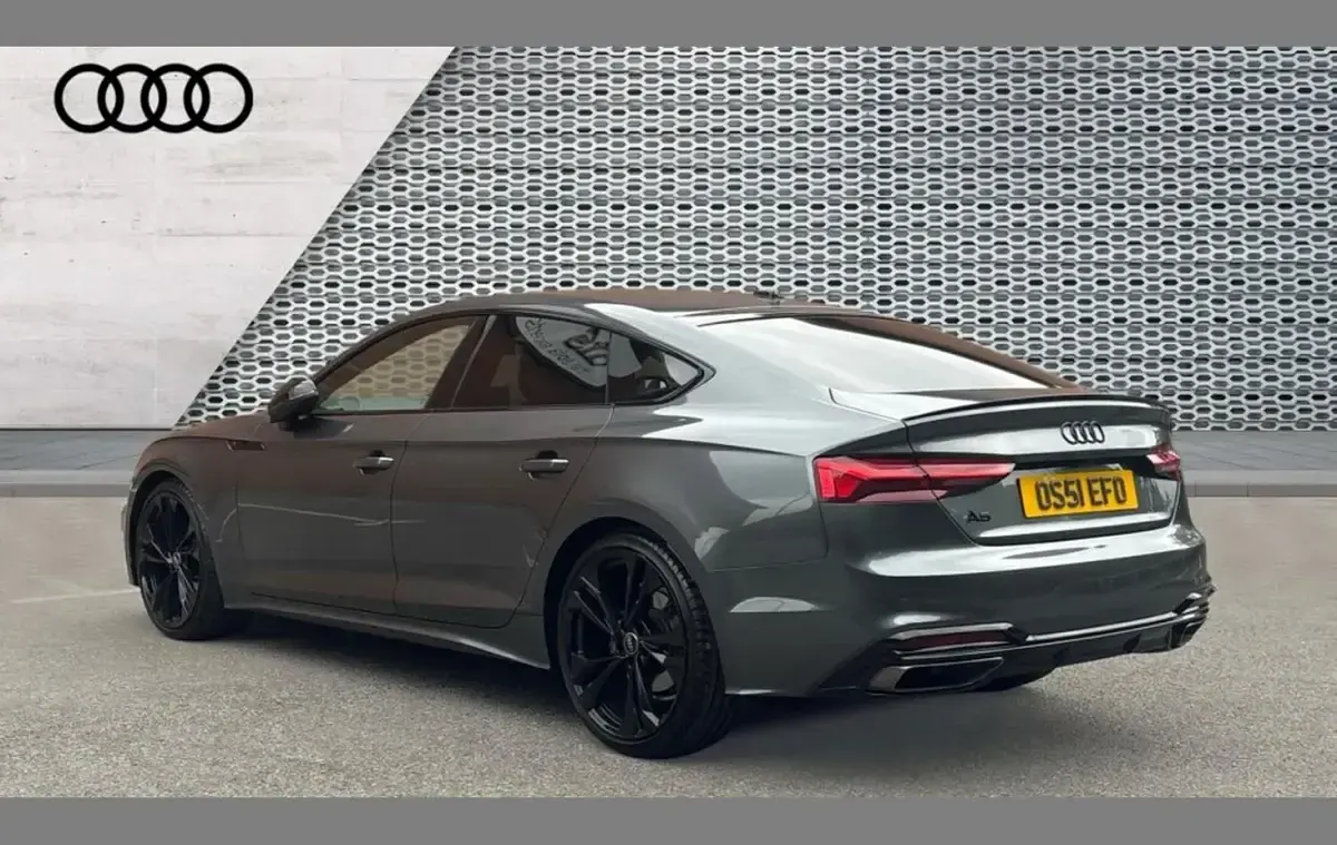 Used Audi A5 Black Edition 161 HP (118 kW) 2023 Grey Coupe