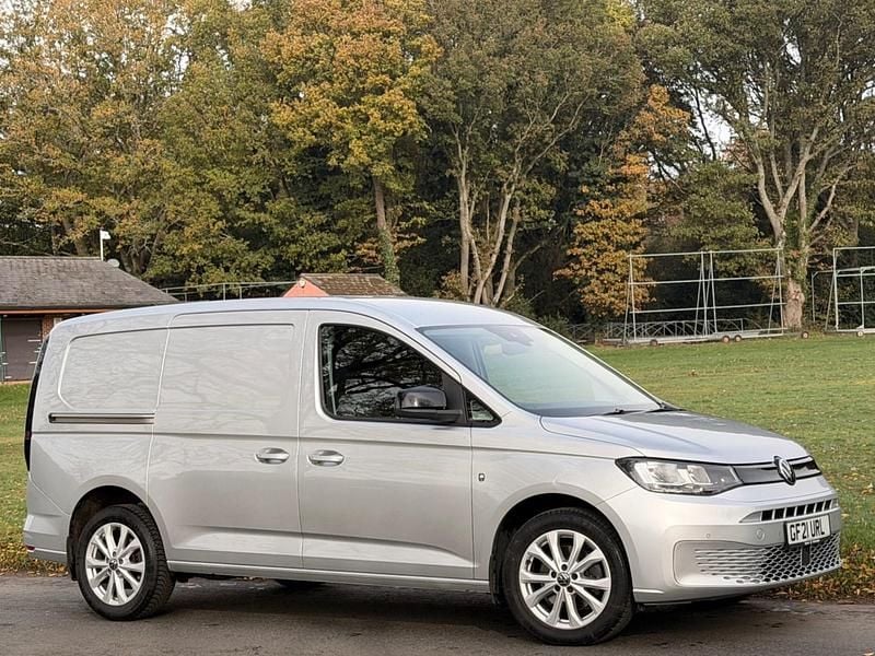 Silver Used 2021 VW Caddy Maxi Pro MPV | £15,995 (Good price) - Image 1/4