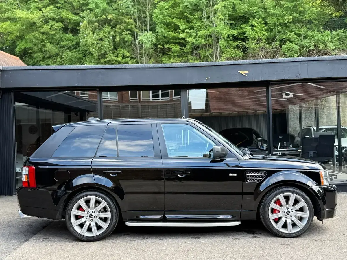 Gebraucht Land Rover Range Rover Sport 390 PS (286 kW) 2008 Schwarz SUV