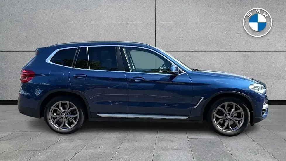 Used BMW X3 xLine 181 HP (133 kW) 2018 Blue SUV