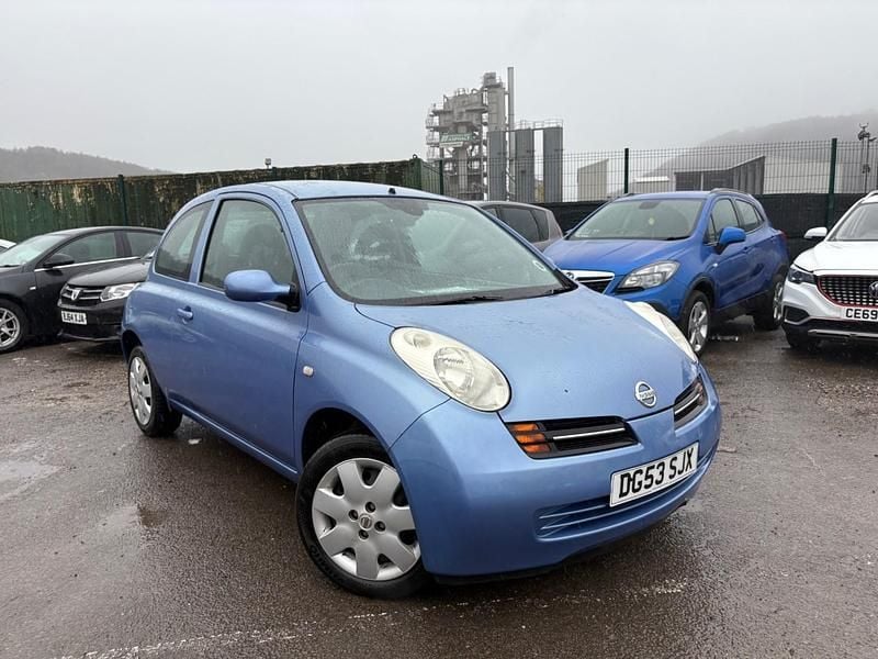 Used Nissan Micra SE 79 HP (58 kW) 2003 Blue Hatchback
