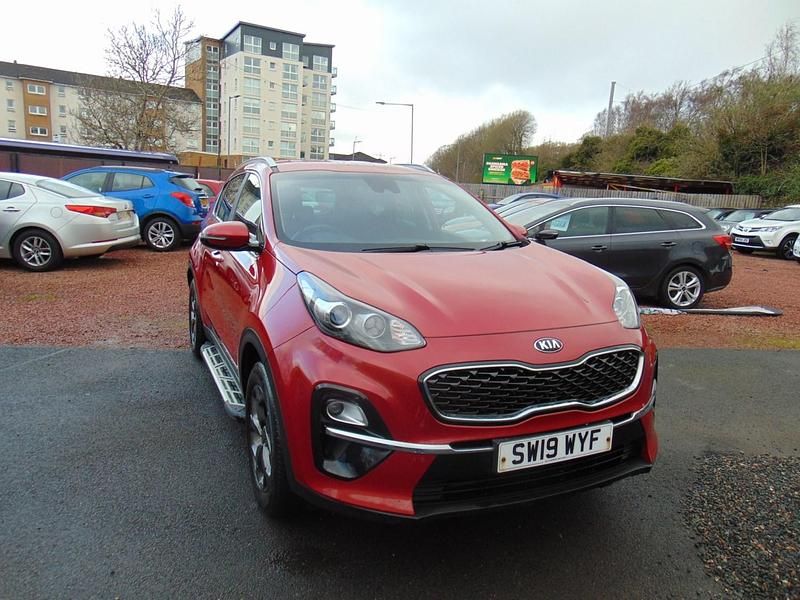 Used Kia Sportage 177 HP (130 kW) 2019 Red SUV