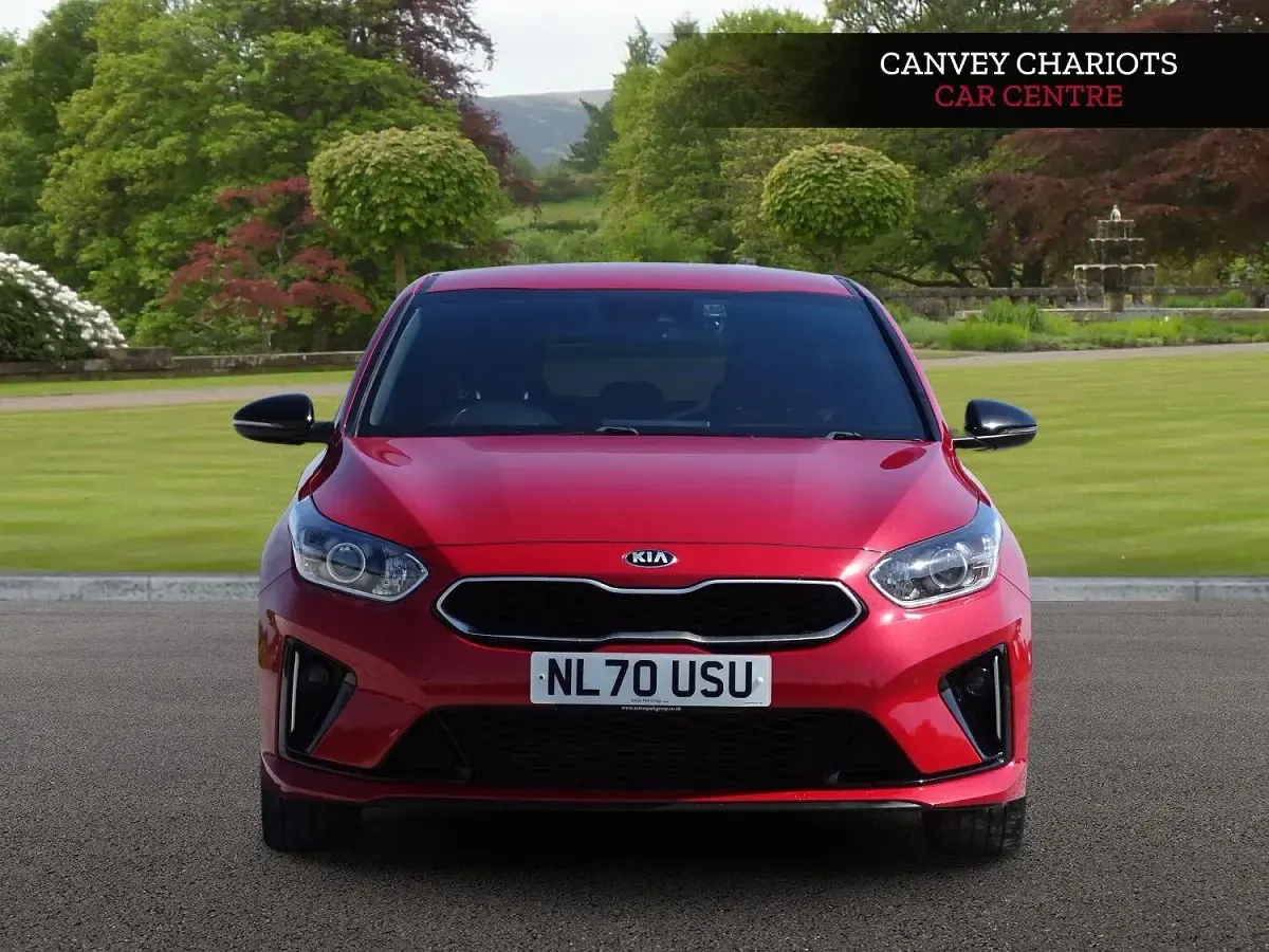Used Kia Ceed GT-Line 140 HP (102 kW) 2020 Red Hatchback