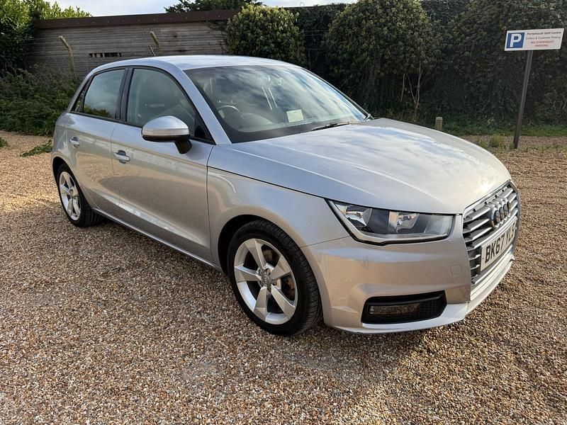Silver Used 2017 Audi A1 Sportback Sport Hatchback | £6,495 (Fair price) - Image 1/4