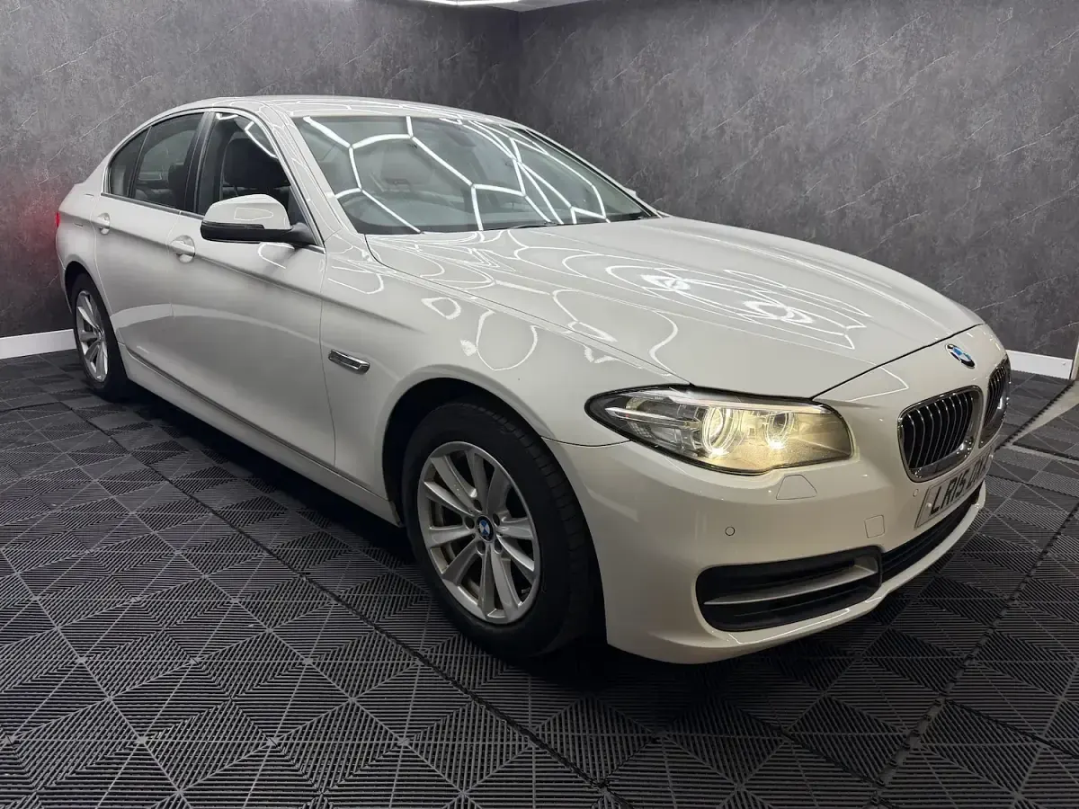 Used BMW 520 2015 White Sedan