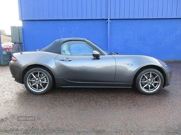 Used Mazda MX5 Kizuna 132 HP (97 kW) 2023 Grey Cabriolet