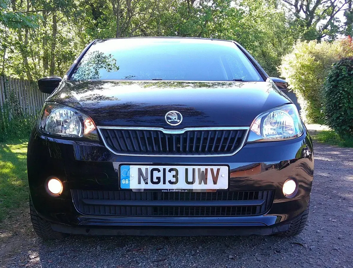 Used Skoda Citigo Elegance 75 HP (55 kW) 2013 Black Hatchback