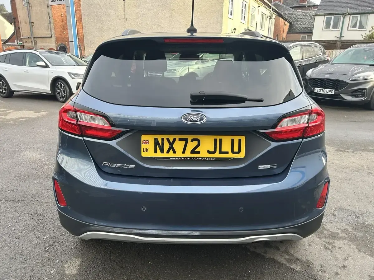 Used Ford Fiesta Active 125 HP (91 kW) 2022 Blue Hatchback