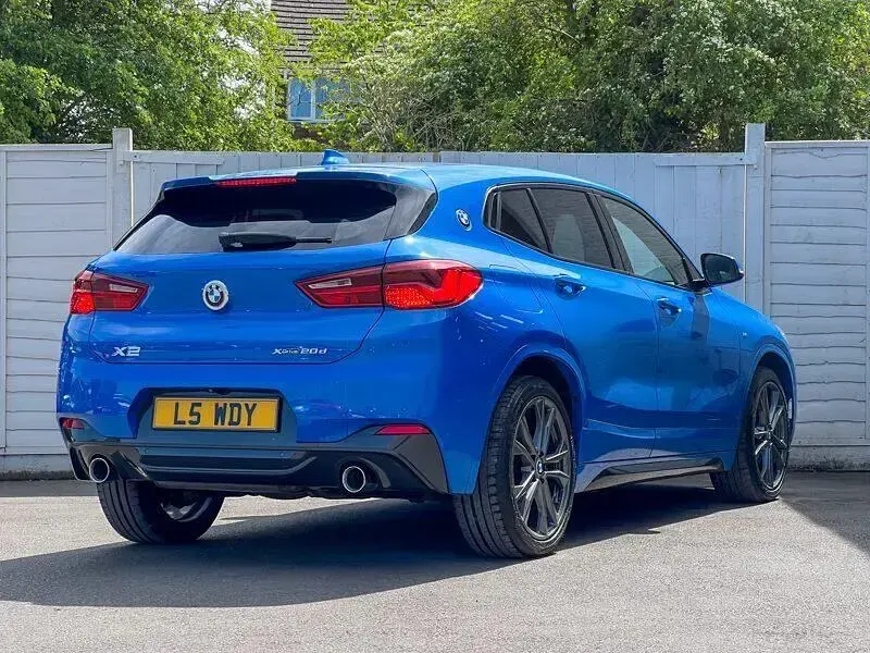 Used BMW X2 M Sport 190 HP (139 kW) 2018 Blue SUV