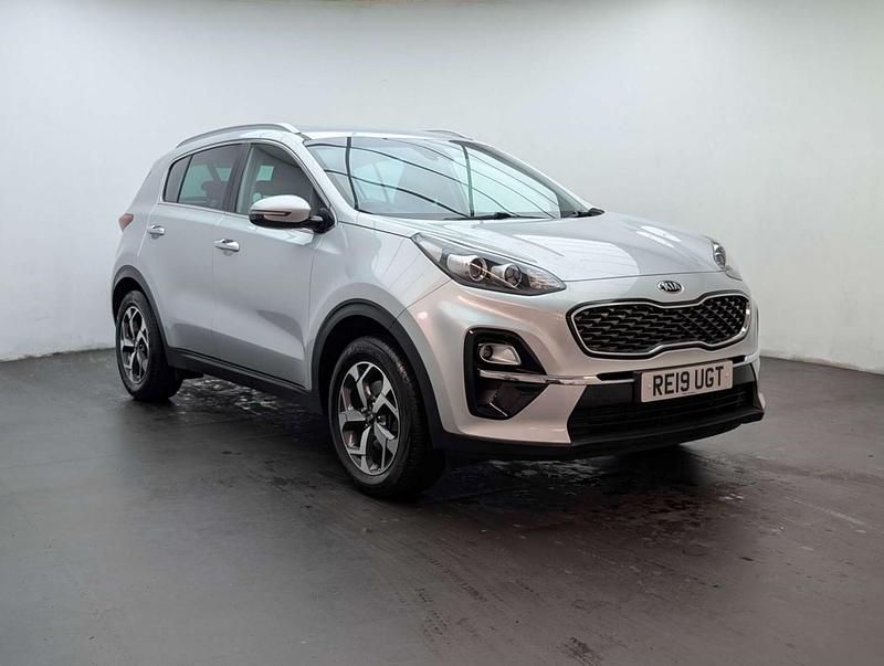 Begagnad Kia Sportage 177 HK (130 kW) 2019 Silver SUV