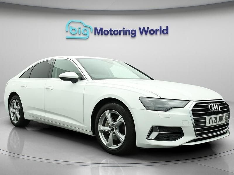 White Used 2021 Audi A6 Sport Sedan | £19,000 (Good price) - Image 1/4