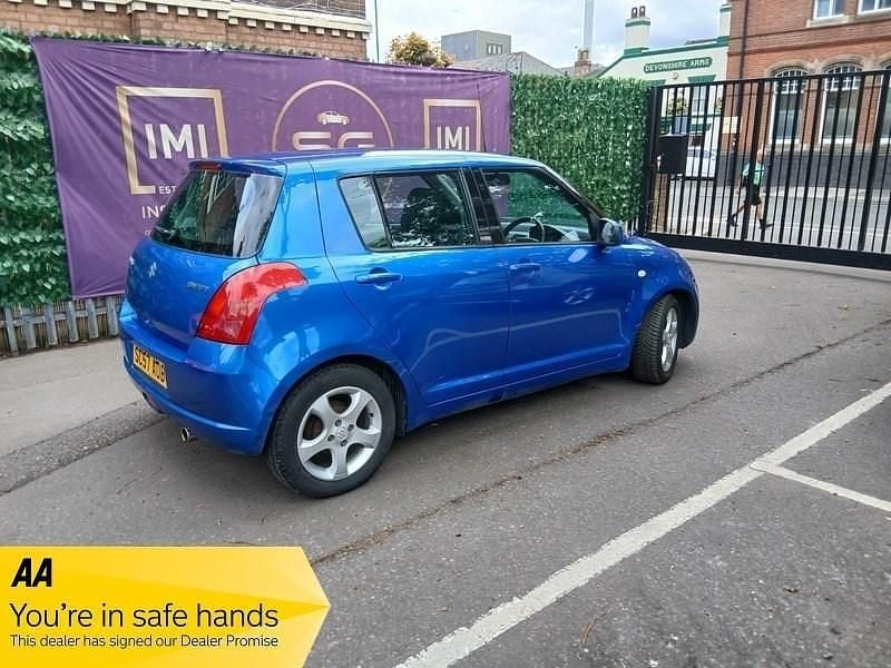 Blue Used 2007 Suzuki Swift GLX Hatchback | £3,695 (Good price) - Image 1/4