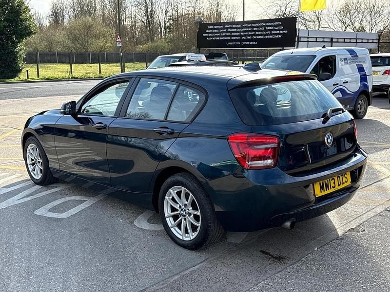 Used BMW 116 Impressive 2013 Blue Hatchback