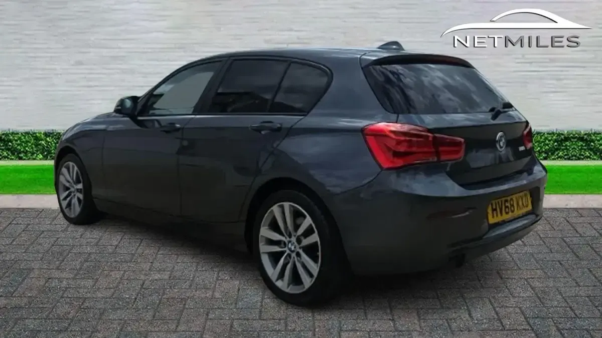 Used BMW 118 Sport Line 136 HP (100 kW) 2018 Grey Hatchback