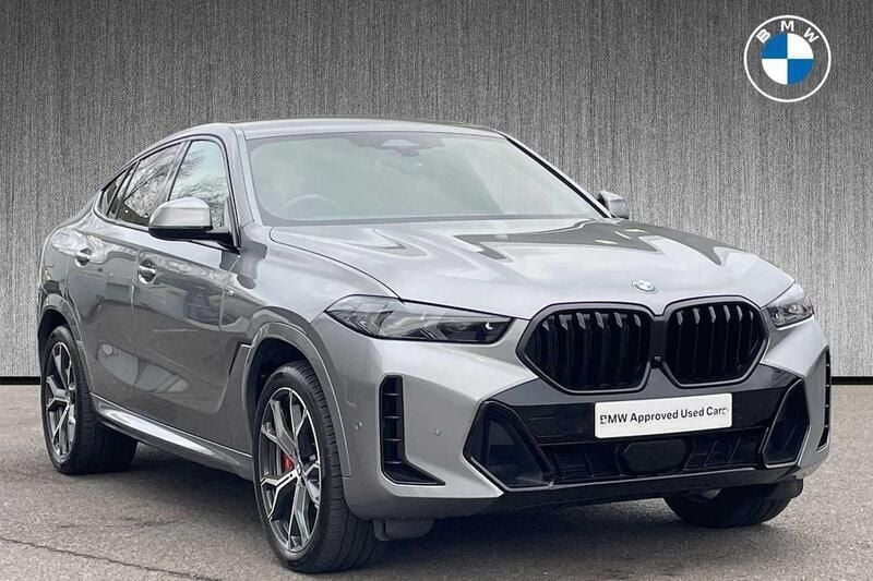 Grey Used 2023 BMW X6 M Sport SUV | £55,950 (Super price) - Image 1/3
